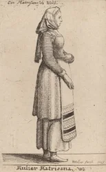 Matrisana nainen, 1649.