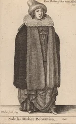 Jalo boheemi nainen, 1649.