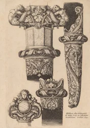Koriste tikariin ja huotraan, 1644.
