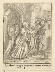Abbess, Kuolemantanssista, 1651.