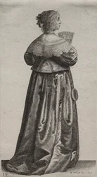 Englantilaisten naisten useat tavat, aatelista maalaisnaisiin..., 1639.