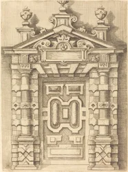 Pedimentoitu oviaukko