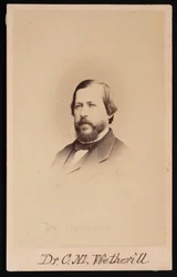 Tohtori Charles Mayer Wetherillin muotokuva 1825-1871, 1864.