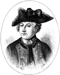 Sir Jeffery Amherst, 1700-luvun brittiläinen sotilas, vuodelta 1880.