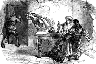 Laivatavernan fracas 1600-luvulta 1880.