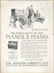 Aeolian Company Pianolas, 1920-luku