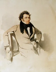 Franz Schubert ... (akvarelli)