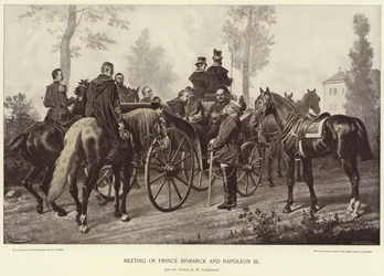 Prinssi Bismarckin ja Napoleon III:n tapaaminen