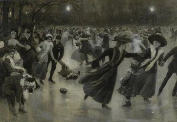Bileet jäällä, 1909