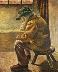 istuva kuva; Istuva hahmo, 1909