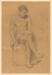 Miesmallin alastonkuva