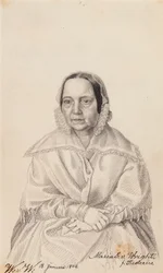 Maria Elisabeth von Wright, taiteilijan äiti.