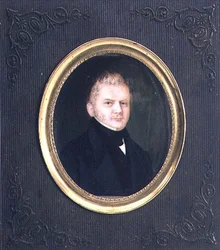 Aleksanteri Muravjovin muotokuva, n. 1840 (akvarelli ja guassi)