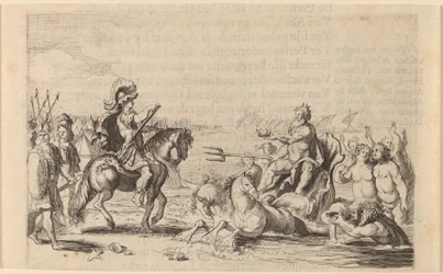 Aleksanteri Suuri ja Neptunus, 1634.