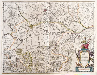 Kaupungit: Willem Blaeu, Amsterdam "Theatrum Orbis Terrarum, sive Atlas Novus".
