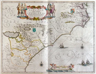 Kaakko, Willem Blaeun teoksessa "Theatrum Orbis Terrarum, sive Atlas Novus", Amsterdam.