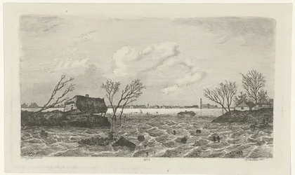 Padon murtuminen Dreumelissa, 1855