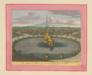 Amorin suihkulähde Versailles