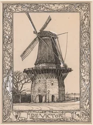 De Victor, tuulimylly Amsterdamissa