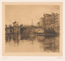 Näkymä Kraansluisiin Amsterdamissa