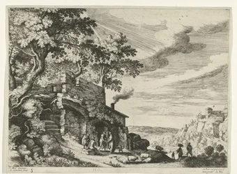 Paimenet rauniolla Italian maisemat (sarjan nimi)
