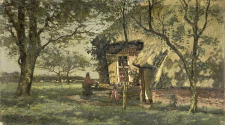 Maalaistalon kulma