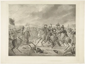 Orangen prinssi Waterloon taistelussa 1815