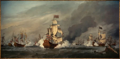 "Gouden Leeuw" meritaistelussa Texelin edustalla, 21. elokuuta 1673