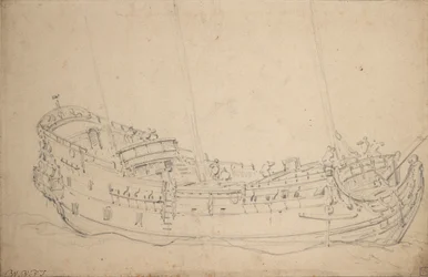 Muotokuva englantilaisesta viidesluokkalaisesta, noin 1675 (grafiitti).