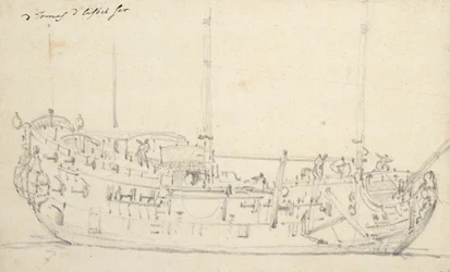 Muotokuva "Thomas ja Elizabeth", noin 1690 (grafiitti).