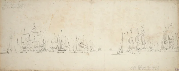 De Ruyter Trompin laivastoon liittyminen Pohjanmerellä 8.-18. elokuuta 1665.
