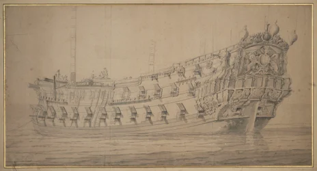 York, noin 1674 (grafiitti, harmaa pesu).