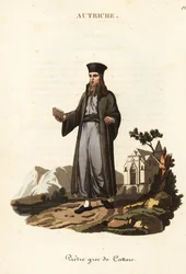 Kreikan ortodoksinen pappi Kotorista, Montenegrosta
