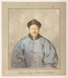 WD 959, osa 1 f.94, Chien Lung, Kiinan keisari, c1793. Muotokuva Kiinan keisari Ch
