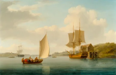 Collier Brig Anchorissa Medwaylla