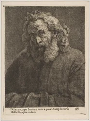 Vanha mies pitkällä parta, 1761.
