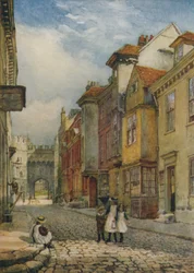 Church Street, Pohjoiseen katsova, c1900