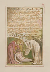 P.125-1950.pt52 Tirzahiin: levy 52 kappaleesta Songs of Innocence and of Experience (kopio AA) n. 1815-26 (etsaus, muste ja wc)