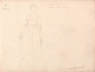 Arkki Blake-Varleyn luonnoskirjasta 1819, sivut 27 ja 28