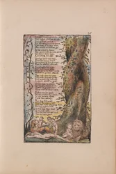 Songs of Innocence and of Experience, levy 35, Pikku tyttö löydetty (Bentley 36)