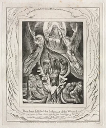 Jobin kirja: Pl. 16, Sinä olet täyttänyt jumalattomien tuomion, 1825.