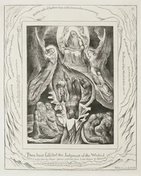 Jobin kirja: Pl. 16, Sinä täytät jumalattomien tuomion, 1825.