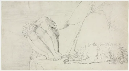 Ajatus kuolemasta yksin, pelko tuhoaa, c. 1795.