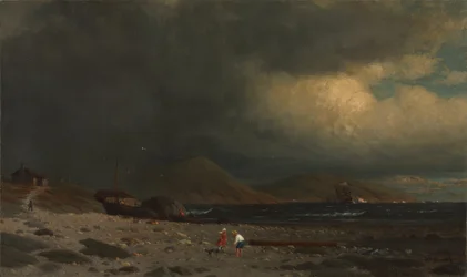 William Bradford / "Labradorin rannikko", noin 1860.