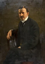 Tohtori George Lawrence, n. 1913 (öljy kankaalle)
