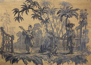 Chinoiserie (öljy kankaalle)