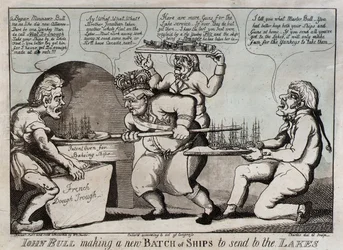 John Bull valmistaa uuden laivaerän järville lähetettäväksi.