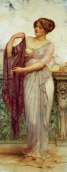 Violetti huivi