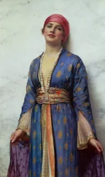 Yasemeen Arabian Nightsista (öljy kankaalle)