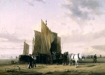 Yarmouthin rannikolla (yksi parista)
